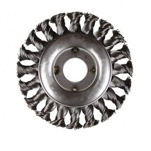The Twisted Knots Wheel Brush for Pipelines and Rings in The Weld Cleaning  and The Weld Joint Removal